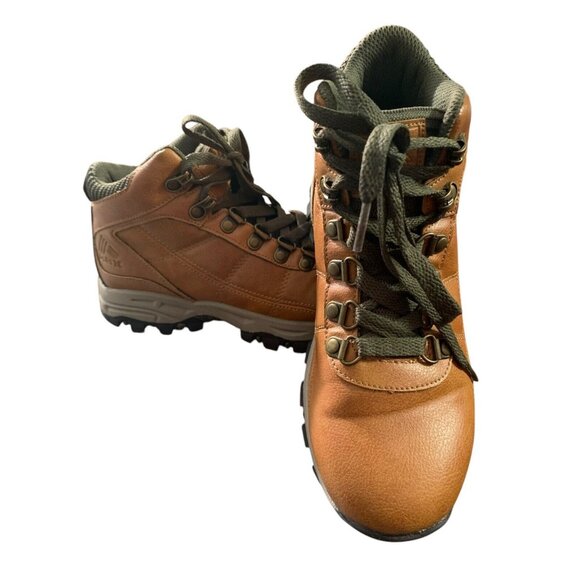 Reebok Other - Reebok Youth Brown Hiking Shoes Shoelace Tie Size 4 EF7665